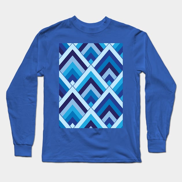 V Pattern Long Sleeve T-Shirt by Endenberry Designs